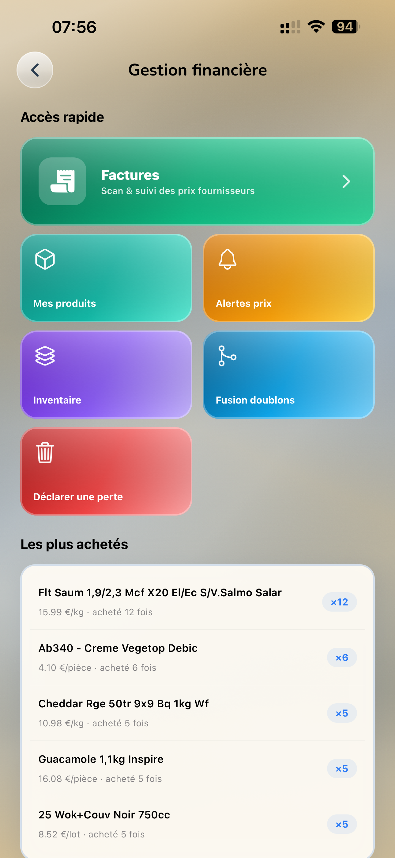 Vos marges, en direct
